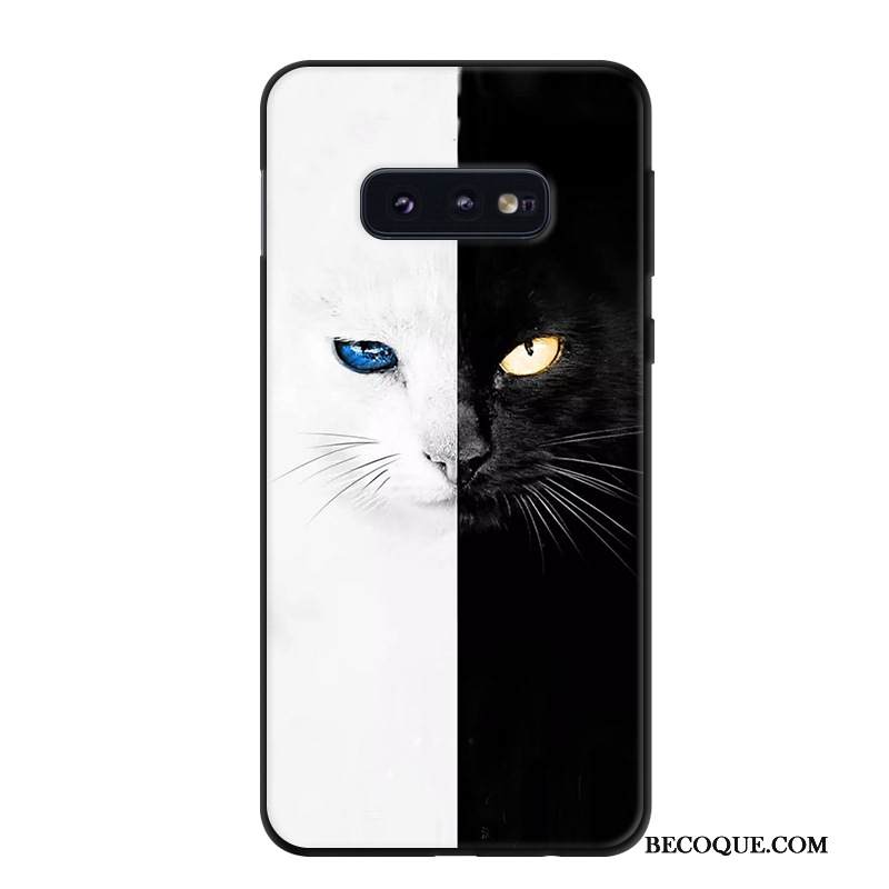 Kuori Samsung Galaxy S10e Vuosikerta Punainen Puhelimen Kuoret, Kotelo Samsung Galaxy S10e Suojaus Persoonallisuus Pesty Suede