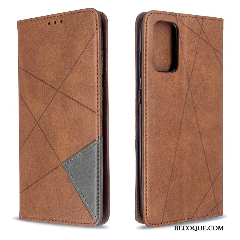 Kuori Samsung Galaxy S20+ Kuoret Puhelimen Kuoret Kiinteä Väri, Kotelo Samsung Galaxy S20+ Nahka Yksinkertainen Ripustettavat Koristeet