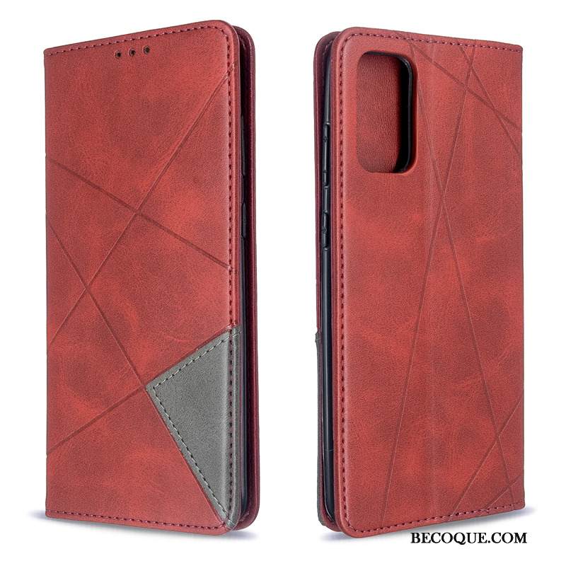 Kuori Samsung Galaxy S20+ Kuoret Puhelimen Kuoret Kiinteä Väri, Kotelo Samsung Galaxy S20+ Nahka Yksinkertainen Ripustettavat Koristeet