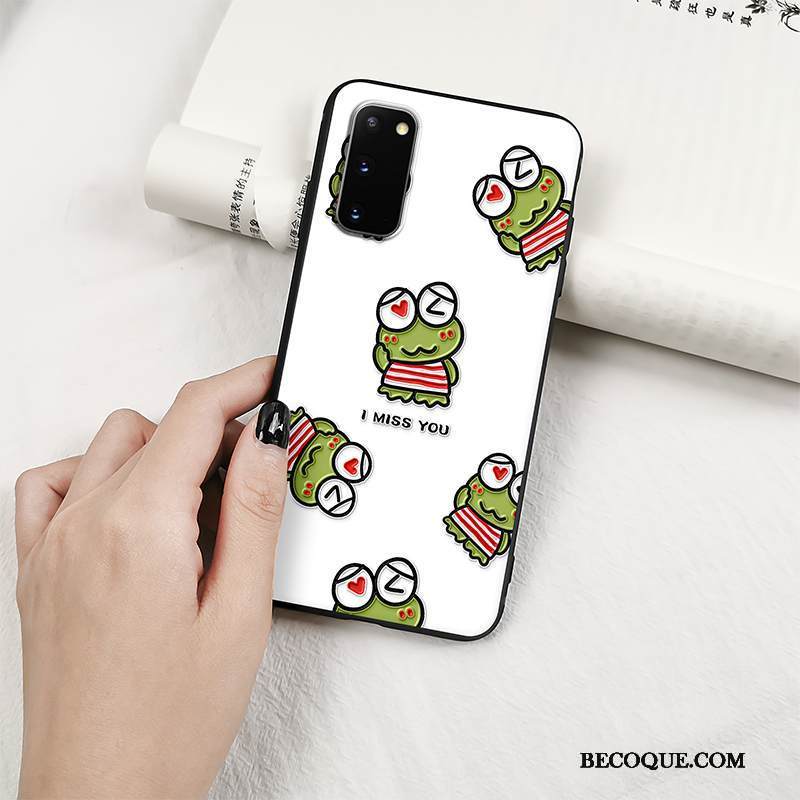 Kuori Samsung Galaxy S20 Laukut Murtumaton 说, Kotelo Samsung Galaxy S20 Pehmeä Neste Vihreä Trendi