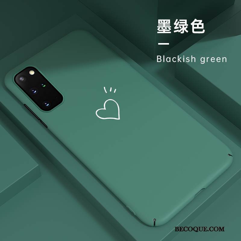 Kuori Samsung Galaxy S20+ Laukut Ohut Puhelimen Kuoret, Kotelo Samsung Galaxy S20+ Suojaus Vihreä Kova