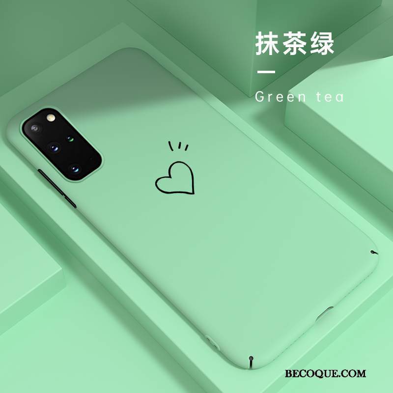 Kuori Samsung Galaxy S20+ Laukut Ohut Puhelimen Kuoret, Kotelo Samsung Galaxy S20+ Suojaus Vihreä Kova