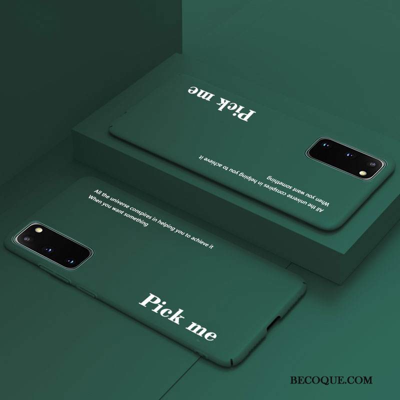 Kuori Samsung Galaxy S20 Laukut Tide-brändi Vihreä, Kotelo Samsung Galaxy S20 Ohut Murtumaton