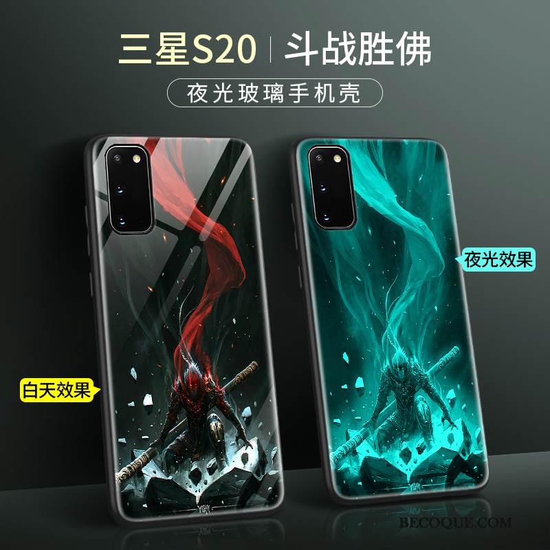 Kuori Samsung Galaxy S20 Laukut Yksinkertainen Puhelimen Kuoret, Kotelo Samsung Galaxy S20 Kirkas Lasi