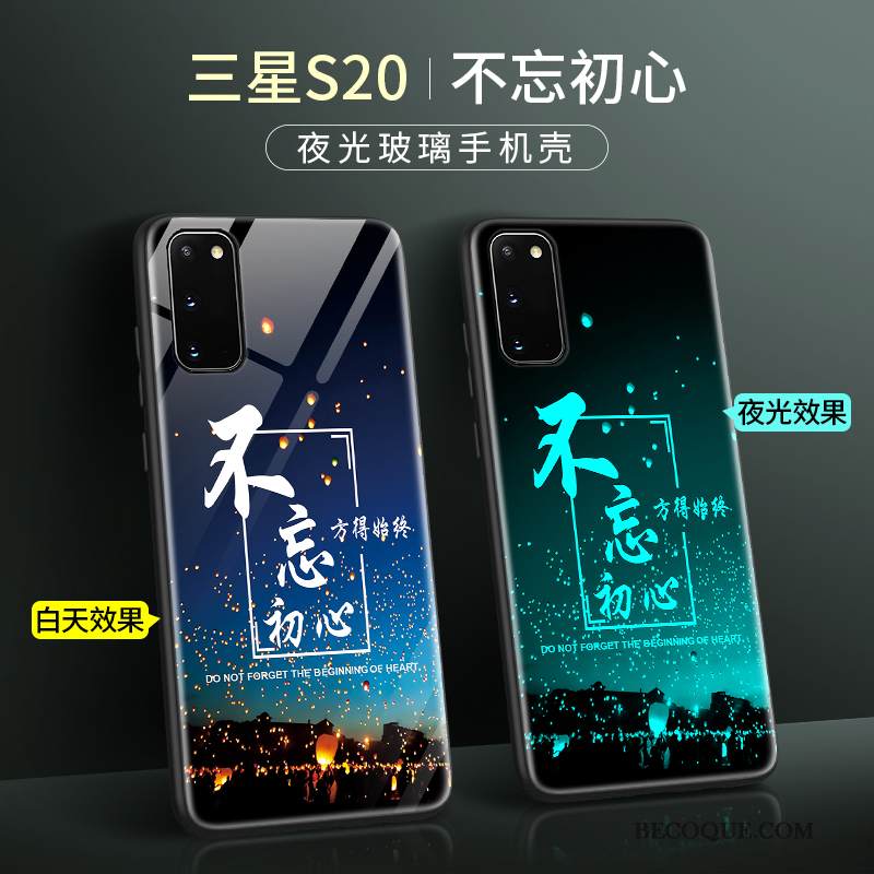 Kuori Samsung Galaxy S20 Laukut Yksinkertainen Puhelimen Kuoret, Kotelo Samsung Galaxy S20 Kirkas Lasi