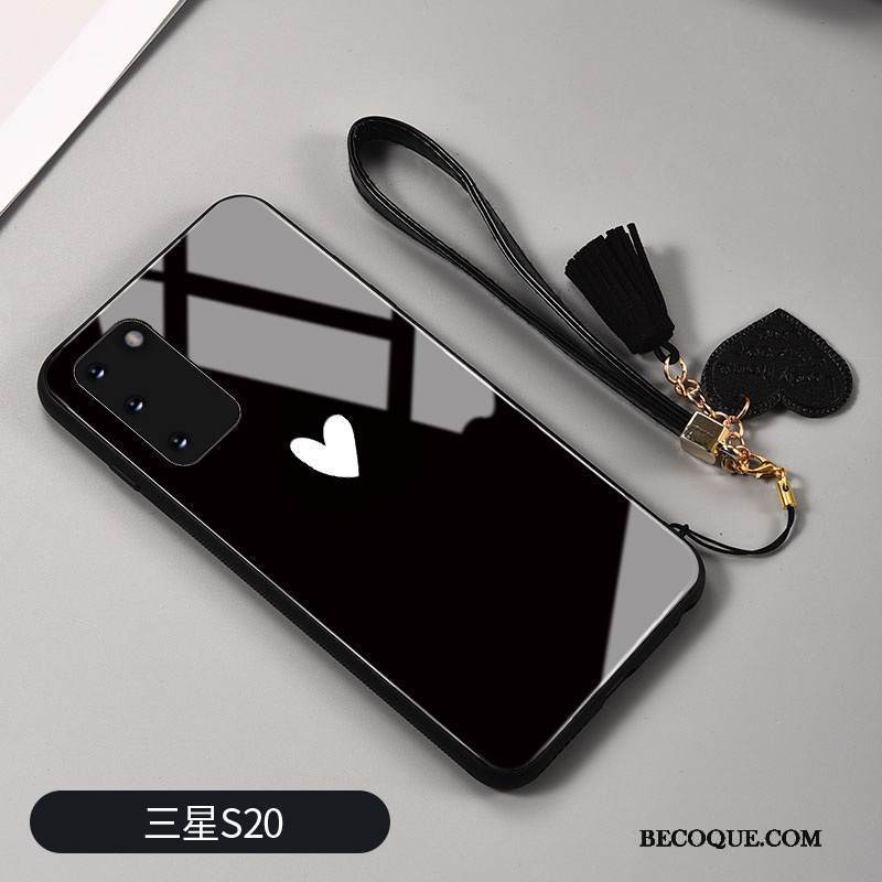 Kuori Samsung Galaxy S20 Luova Peili Rakastunut, Kotelo Samsung Galaxy S20 Silikoni Trendi Puhelimen Kuoret