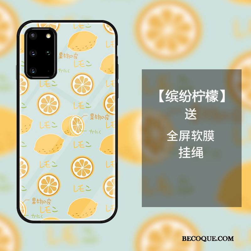 Kuori Samsung Galaxy S20+ Luova Persoonallisuus Murtumaton, Kotelo Samsung Galaxy S20+ Suojaus Keltainen Puhelimen Kuoret