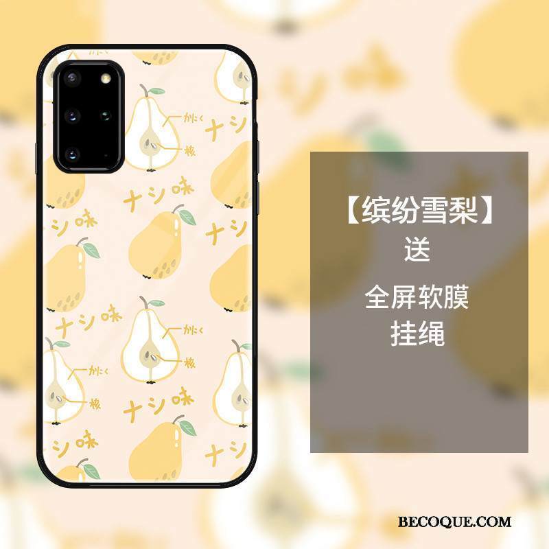 Kuori Samsung Galaxy S20+ Luova Persoonallisuus Murtumaton, Kotelo Samsung Galaxy S20+ Suojaus Keltainen Puhelimen Kuoret