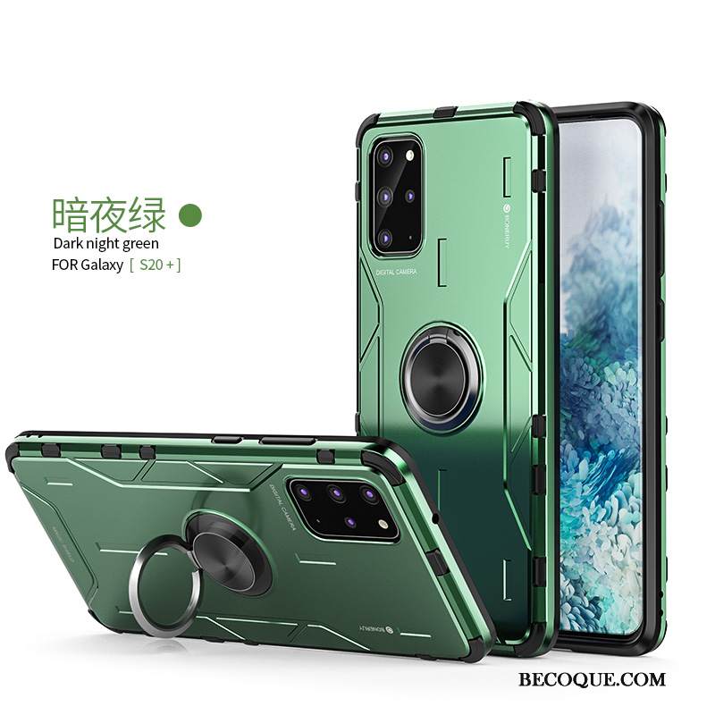 Kuori Samsung Galaxy S20+ Metalli Uusi Puhelimen Kuoret, Kotelo Samsung Galaxy S20+ Suojaus Punainen Yksinkertainen