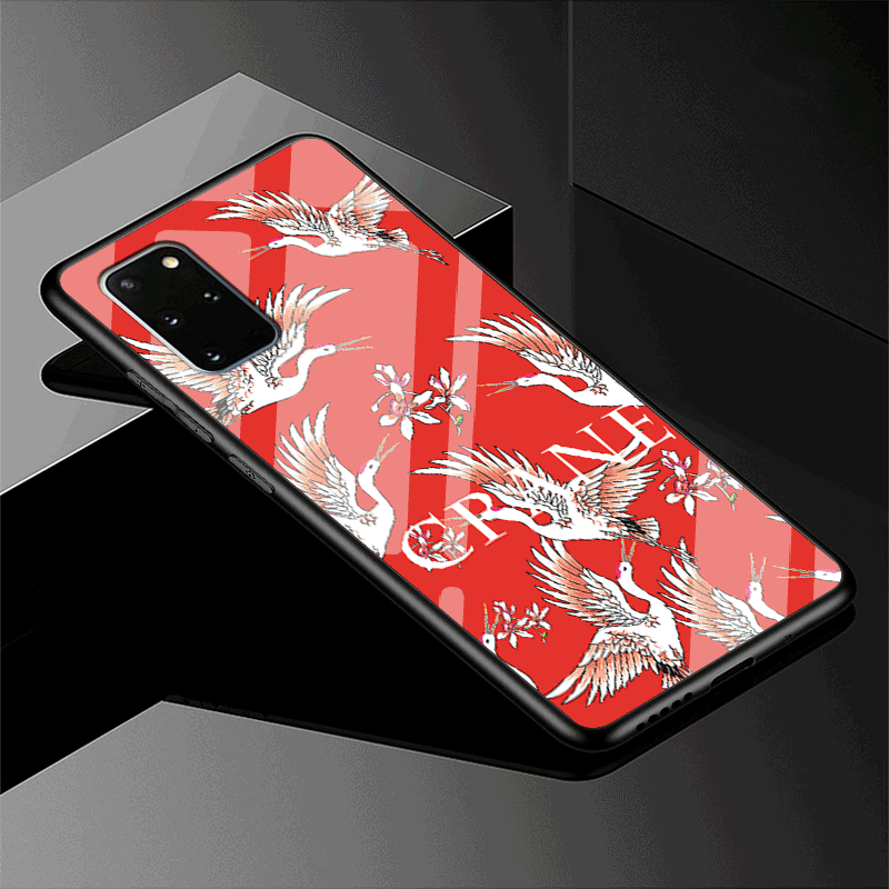 Kuori Samsung Galaxy S20+ Pehmeä Neste Persoonallisuus Malli, Kotelo Samsung Galaxy S20+ Suojaus Murtumaton Punainen