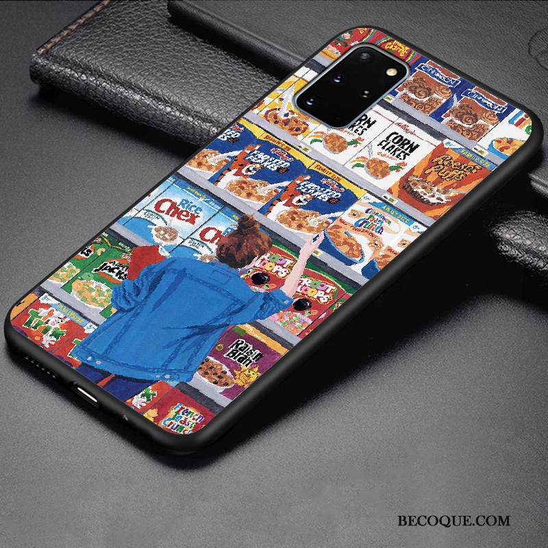 Kuori Samsung Galaxy S20+ Pehmeä Neste Persoonallisuus Murtumaton, Kotelo Samsung Galaxy S20+ Suojaus Yksinkertainen Trendi