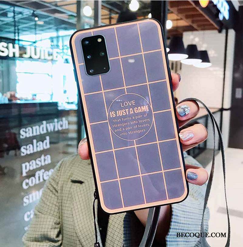 Kuori Samsung Galaxy S20+ Pehmeä Neste Puhelimen Kuoret Tuuli, Kotelo Samsung Galaxy S20+ Suojaus Ripustettavat Koristeet Vihreä