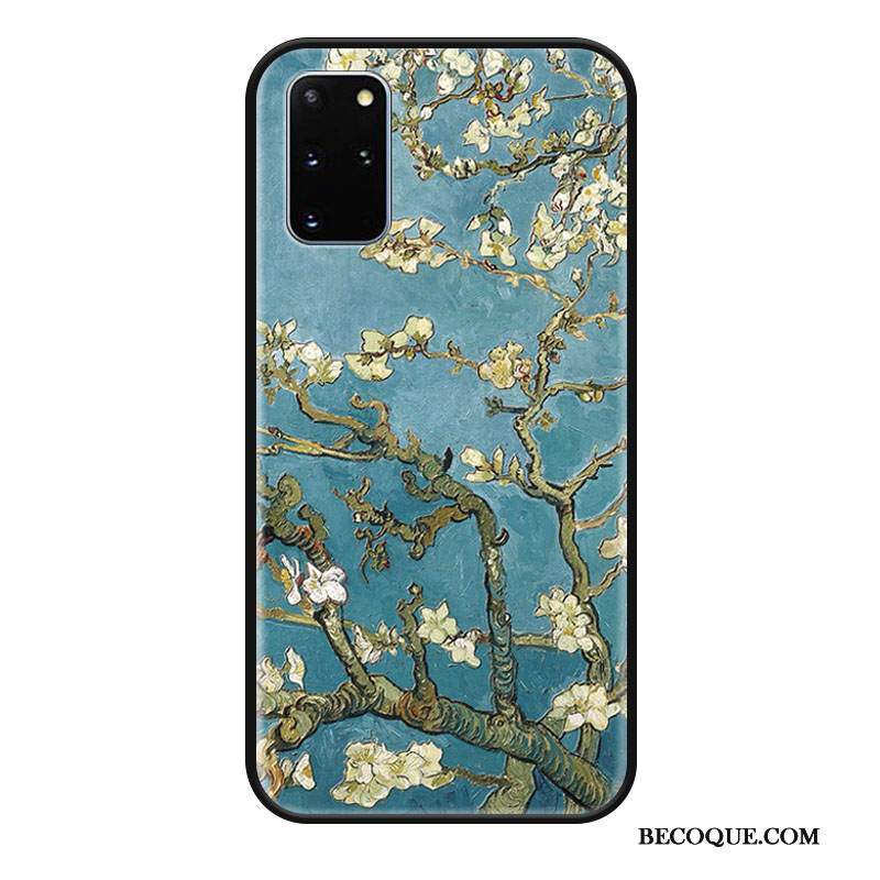 Kuori Samsung Galaxy S20+ Pehmeä Neste Ripustettavat Koristeet Yksinkertainen, Kotelo Samsung Galaxy S20+ Silikoni Kaunis Pinkki