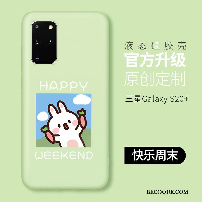 Kuori Samsung Galaxy S20+ Pehmeä Neste Sininen Tide-brändi, Kotelo Samsung Galaxy S20+ Silikoni Ihana Puhelimen Kuoret