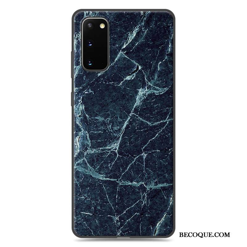 Kuori Samsung Galaxy S20 Pehmeä Neste Yksinkertainen Sininen, Kotelo Samsung Galaxy S20 Puulajit Pesty Suede Puhelimen Kuoret