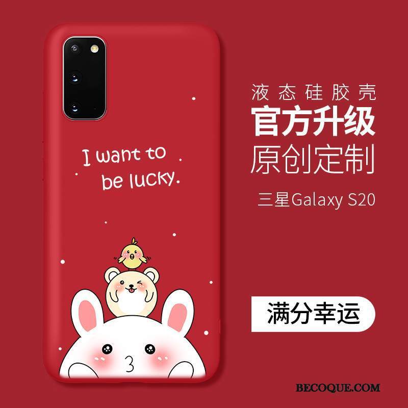 Kuori Samsung Galaxy S20 Sarjakuva Ihana Puhelimen Kuoret, Kotelo Samsung Galaxy S20 Laukut Sininen