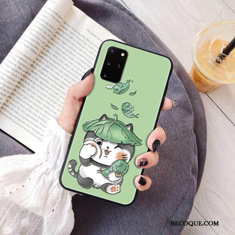 Kuori Samsung Galaxy S20+ Sarjakuva Murtumaton Ohut, Kotelo Samsung Galaxy S20+ Kohokuviointi Ultra Puhelimen Kuoret