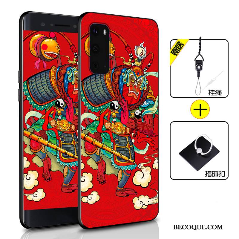 Kuori Samsung Galaxy S20 Silikoni Persoonallisuus Vihreä, Kotelo Samsung Galaxy S20 Laukut Puhelimen Kuoret Murtumaton