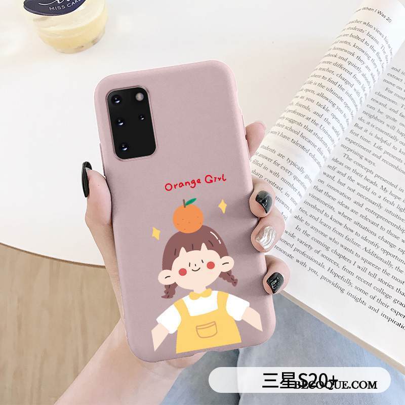 Kuori Samsung Galaxy S20+ Silikoni Sininen Murtumaton, Kotelo Samsung Galaxy S20+ Suojaus Puhelimen Kuoret Net Red