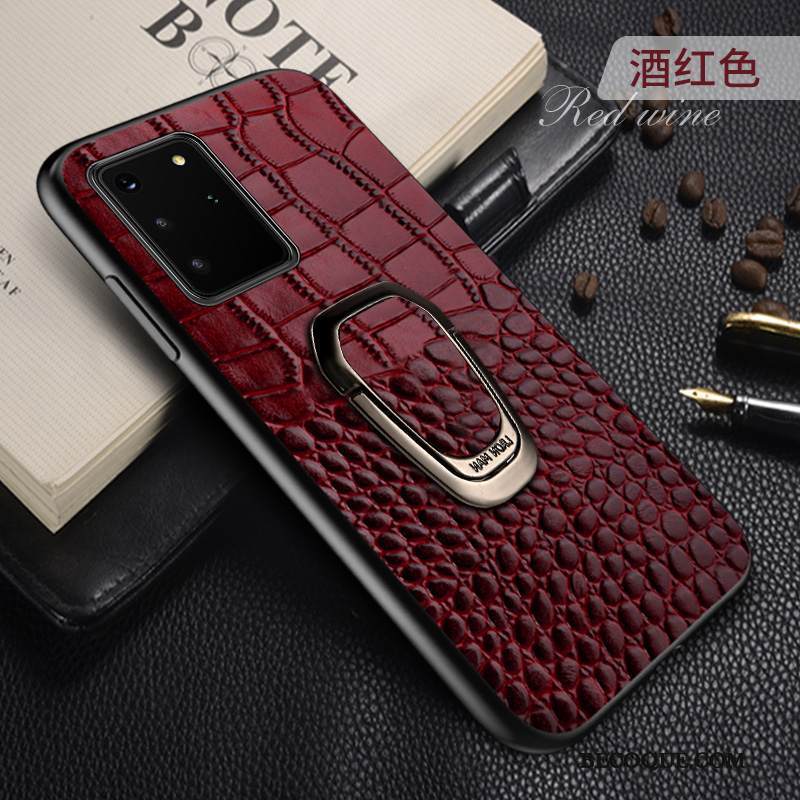 Kuori Samsung Galaxy S20+ Suojaus Liiketoiminta Puhelimen Kuoret, Kotelo Samsung Galaxy S20+ Laukut Musta Korkea