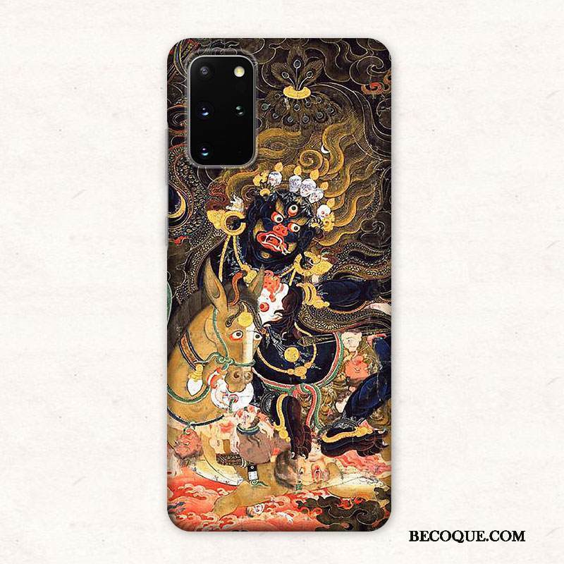 Kuori Samsung Galaxy S20+ Suojaus Malli Uusi, Kotelo Samsung Galaxy S20+ Pehmeä Neste Tuntea Persoonallisuus