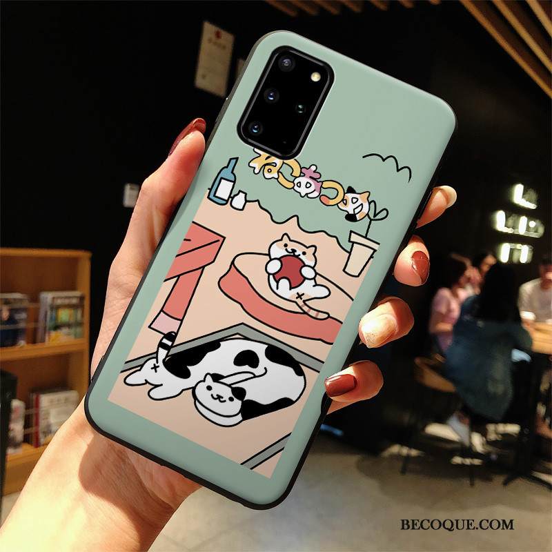 Kuori Samsung Galaxy S20+ Suojaus Rakastunut Puhelimen Kuoret, Kotelo Samsung Galaxy S20+ Laukut Murtumaton Sininen