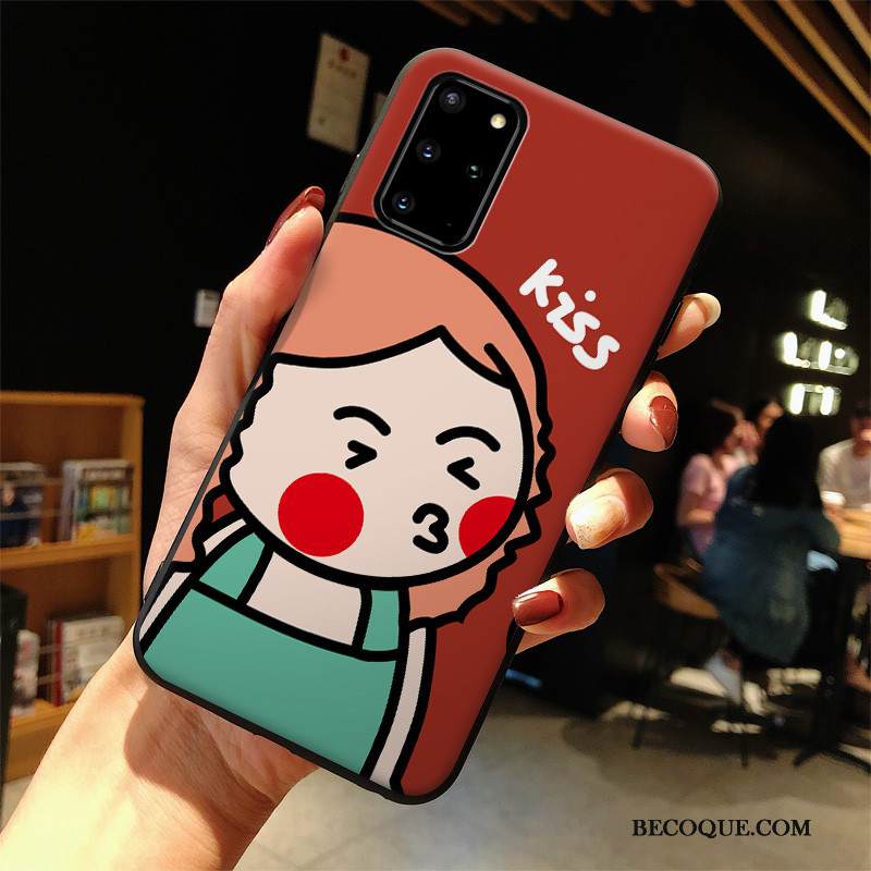 Kuori Samsung Galaxy S20+ Suojaus Rakastunut Puhelimen Kuoret, Kotelo Samsung Galaxy S20+ Laukut Murtumaton Sininen