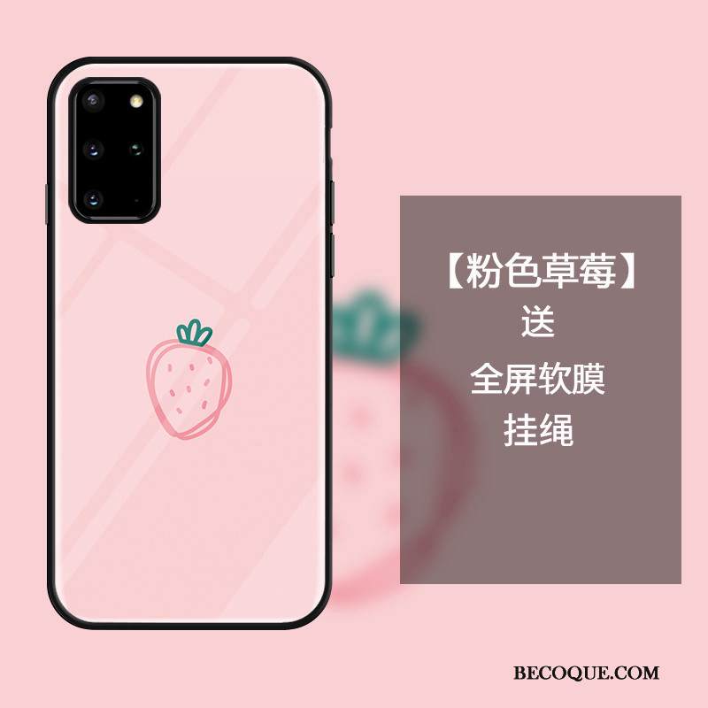 Kuori Samsung Galaxy S20+ Tila Murtumaton Puhelimen Kuoret, Kotelo Samsung Galaxy S20+ Suojaus Sininen Lasi