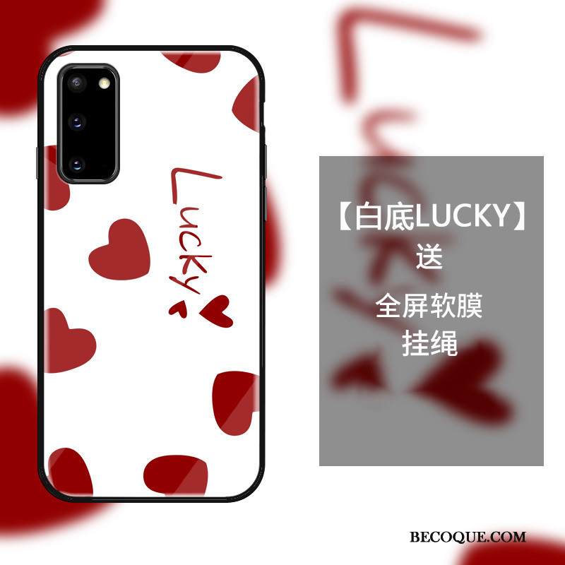 Kuori Samsung Galaxy S20 Tila Persoonallisuus Musta, Kotelo Samsung Galaxy S20 Suojaus Murtumaton Lasi