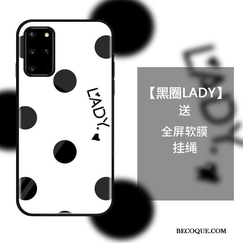 Kuori Samsung Galaxy S20+ Tila Yksinkertainen Lasi, Kotelo Samsung Galaxy S20+ Suojaus Persoonallisuus Murtumaton