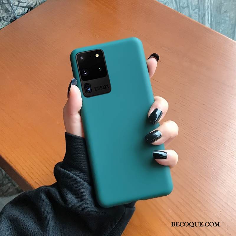 Kuori Samsung Galaxy S20 Ultra Laukut Yksinkertainen Tavallinen, Kotelo Samsung Galaxy S20 Ultra Pehmeä Neste Murtumaton Puhelimen Kuoret