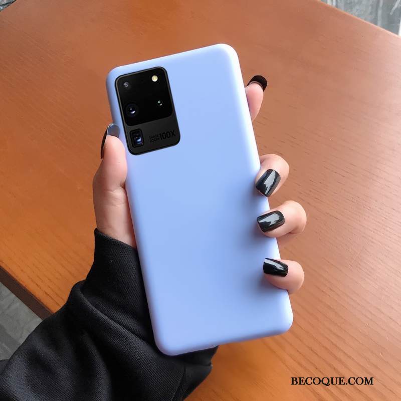 Kuori Samsung Galaxy S20 Ultra Laukut Yksinkertainen Tavallinen, Kotelo Samsung Galaxy S20 Ultra Pehmeä Neste Murtumaton Puhelimen Kuoret