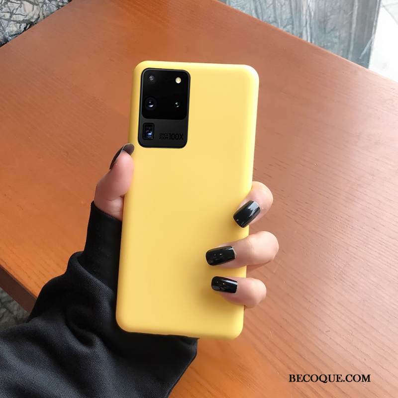 Kuori Samsung Galaxy S20 Ultra Laukut Yksinkertainen Tavallinen, Kotelo Samsung Galaxy S20 Ultra Pehmeä Neste Murtumaton Puhelimen Kuoret