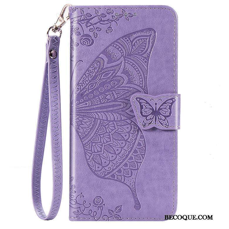 Kuori Samsung Galaxy S20 Ultra Silikoni Kukka Perhonen, Kotelo Samsung Galaxy S20 Ultra Suojaus Puhelimen Kuoret Violetti