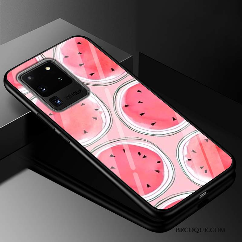 Kuori Samsung Galaxy S20 Ultra Silikoni Murtumaton Puhelimen Kuoret, Kotelo Samsung Galaxy S20 Ultra Suojaus Violetti Lasi