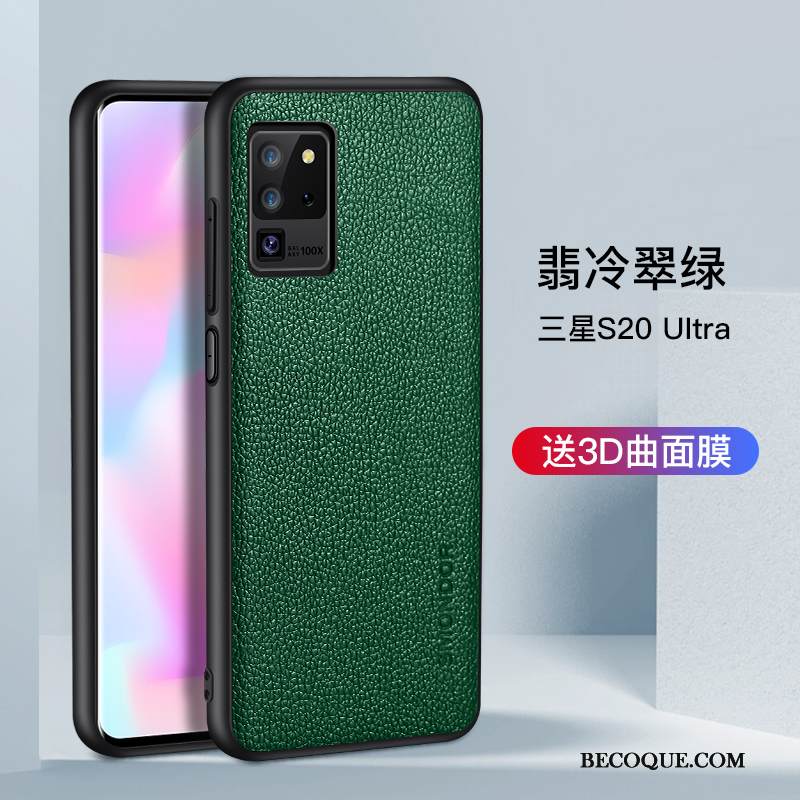 Kuori Samsung Galaxy S20 Ultra Silikoni Musta Murtumaton, Kotelo Samsung Galaxy S20 Ultra Luova Net Red Puhelimen Kuoret