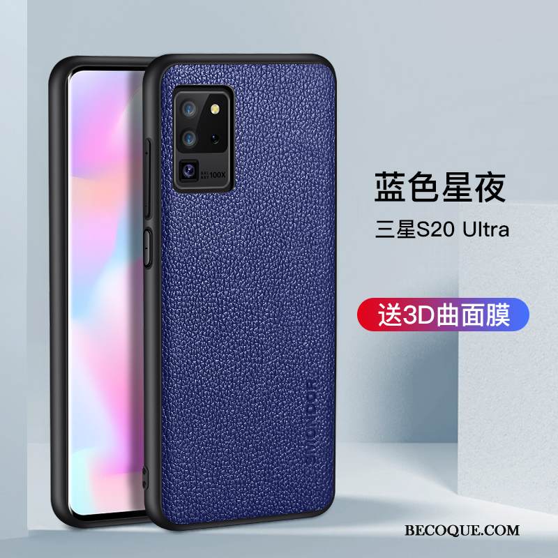 Kuori Samsung Galaxy S20 Ultra Silikoni Musta Murtumaton, Kotelo Samsung Galaxy S20 Ultra Luova Net Red Puhelimen Kuoret