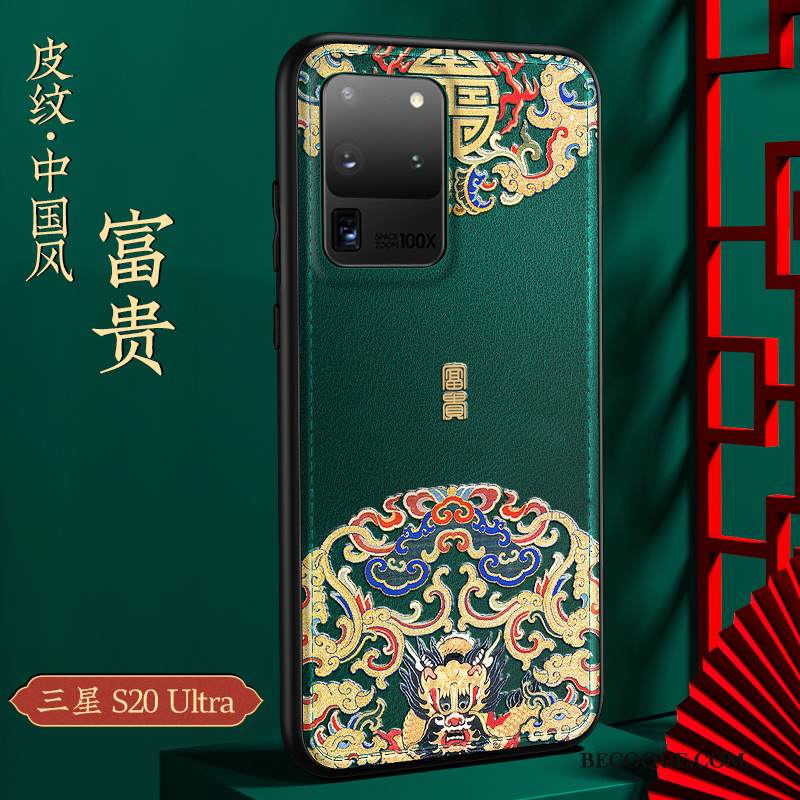 Kuori Samsung Galaxy S20 Ultra Silikoni Ohut Kiinalainen Tyyli, Kotelo Samsung Galaxy S20 Ultra Ylellisyys Ultra Pesty Suede