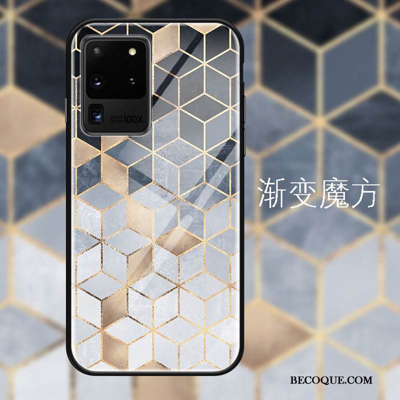 Kuori Samsung Galaxy S20 Ultra Suojaus Puhelimen Kuoret Lasi, Kotelo Samsung Galaxy S20 Ultra Tila Persoonallisuus Trendi