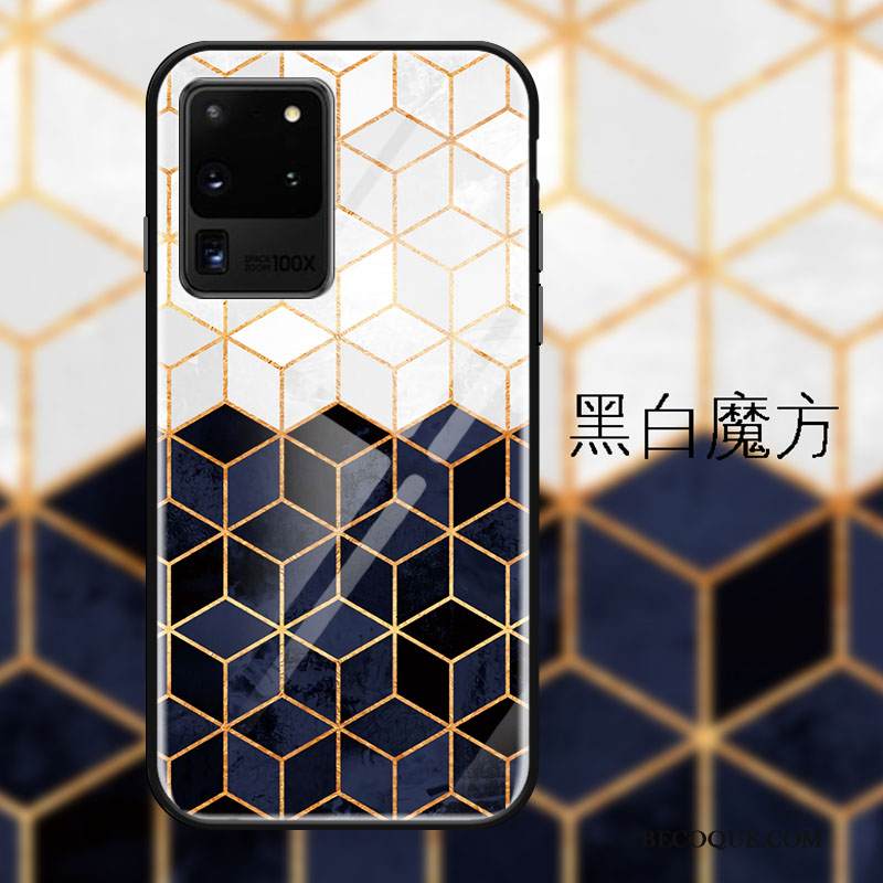 Kuori Samsung Galaxy S20 Ultra Suojaus Puhelimen Kuoret Lasi, Kotelo Samsung Galaxy S20 Ultra Tila Persoonallisuus Trendi