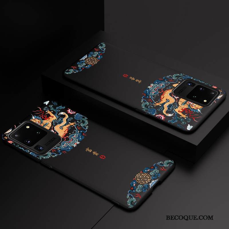 Kuori Samsung Galaxy S20 Ultra Suojaus Puhelimen Kuoret Punainen, Kotelo Samsung Galaxy S20 Ultra Luova Trendi Tuuli