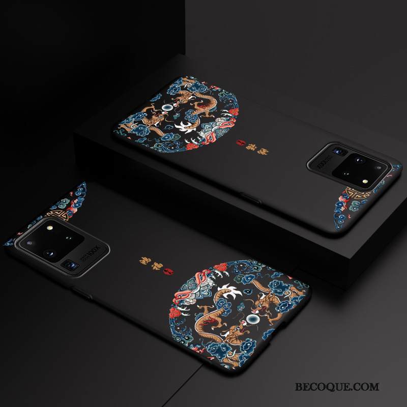 Kuori Samsung Galaxy S20 Ultra Suojaus Puhelimen Kuoret Punainen, Kotelo Samsung Galaxy S20 Ultra Luova Trendi Tuuli