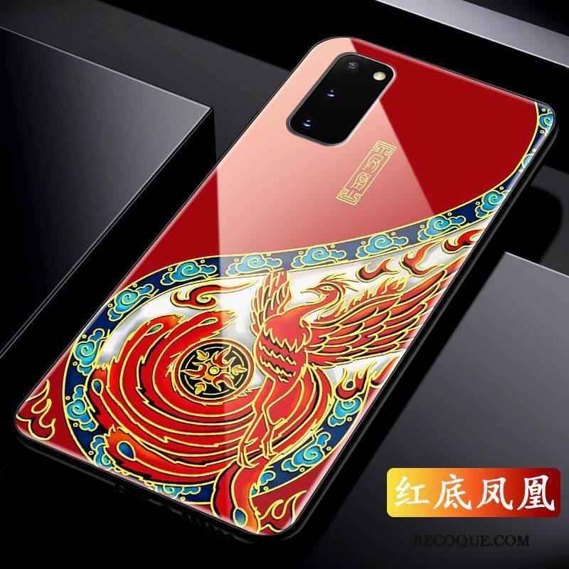 Kuori Samsung Galaxy S20 Vuosikerta Net Red Kiinalainen Tyyli, Kotelo Samsung Galaxy S20 Laukut Puhelimen Kuoret Alkuperäinen
