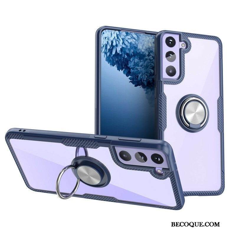 Kuori Samsung Galaxy S21 5G Hiilikuitumetallirengas