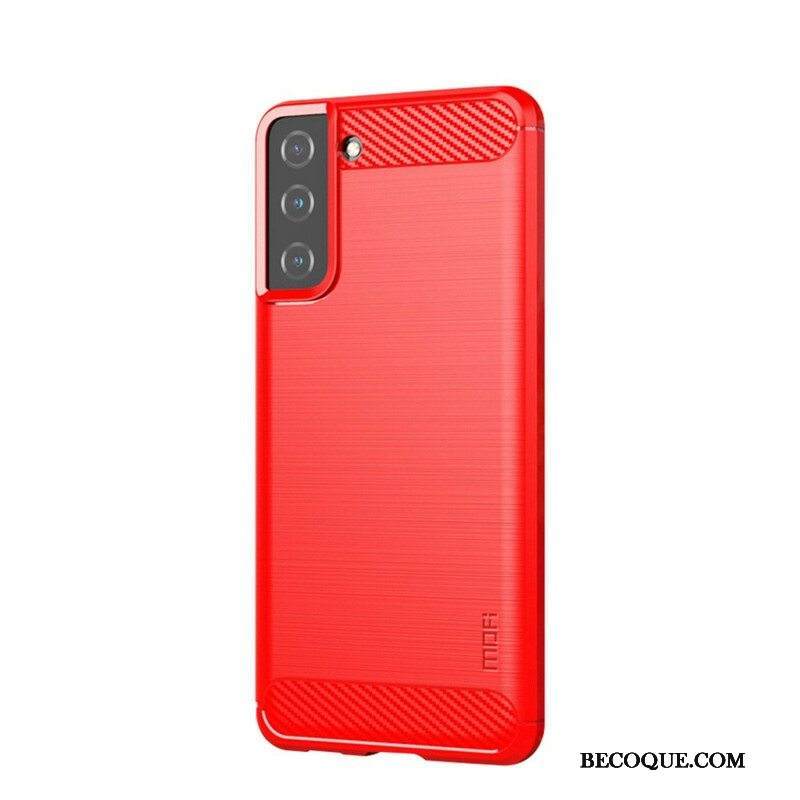Kuori Samsung Galaxy S21 5G Mofi Harjattu Hiilikuitu