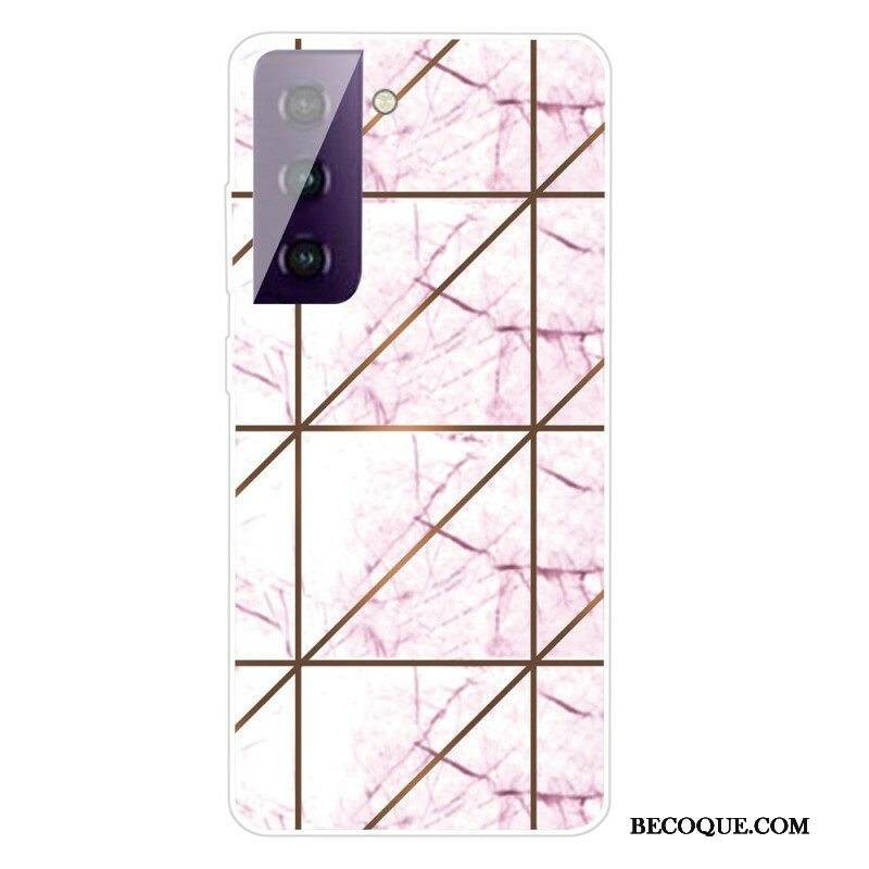 Kuori Samsung Galaxy S21 FE Decline Geometric Marble