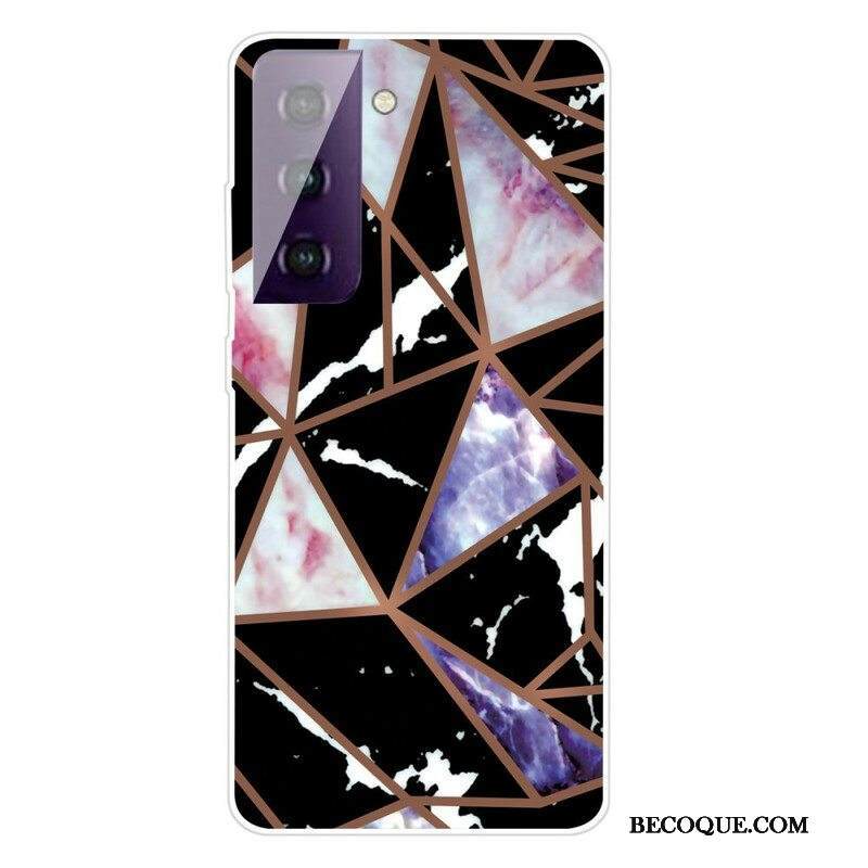 Kuori Samsung Galaxy S21 FE Decline Geometric Marble