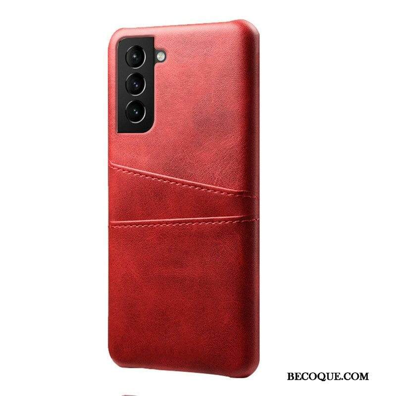 Kuori Samsung Galaxy S21 FE Ksq-korttikotelo