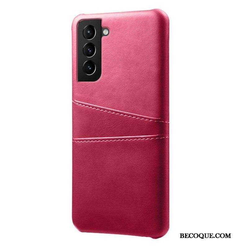 Kuori Samsung Galaxy S21 FE Ksq-korttikotelo