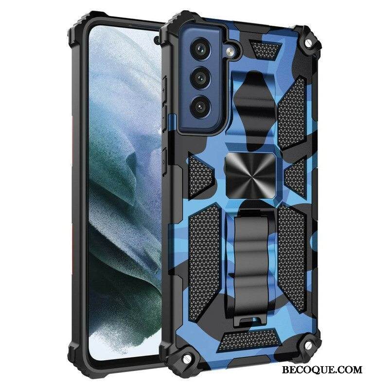 Kuori Samsung Galaxy S21 FE Naamiointi Irrotettava Tuki